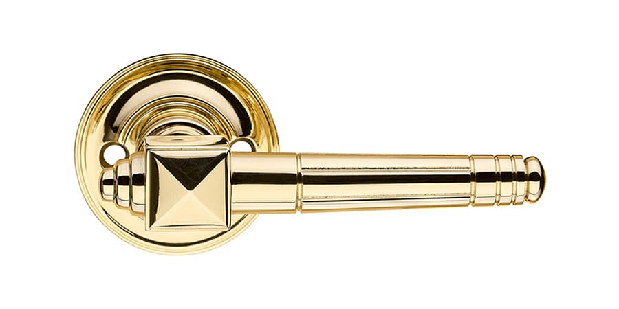 Zdjęcie klamki mosiężnej do drzwi UFFICI 107 Klamka mosiężna do drzwi UFFICI 107