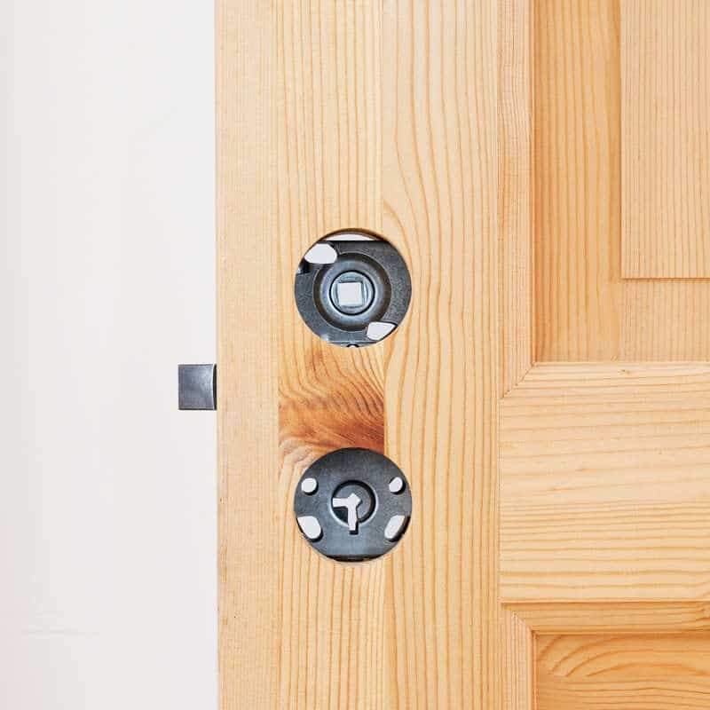 Dør uden træindsats